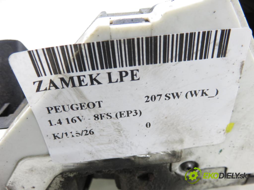 PEUGEOT 207 SW (WK_) KOMBI 2008 70,00 1.4 16V - 8FS (EP3) 1397,00 zámok 24087158