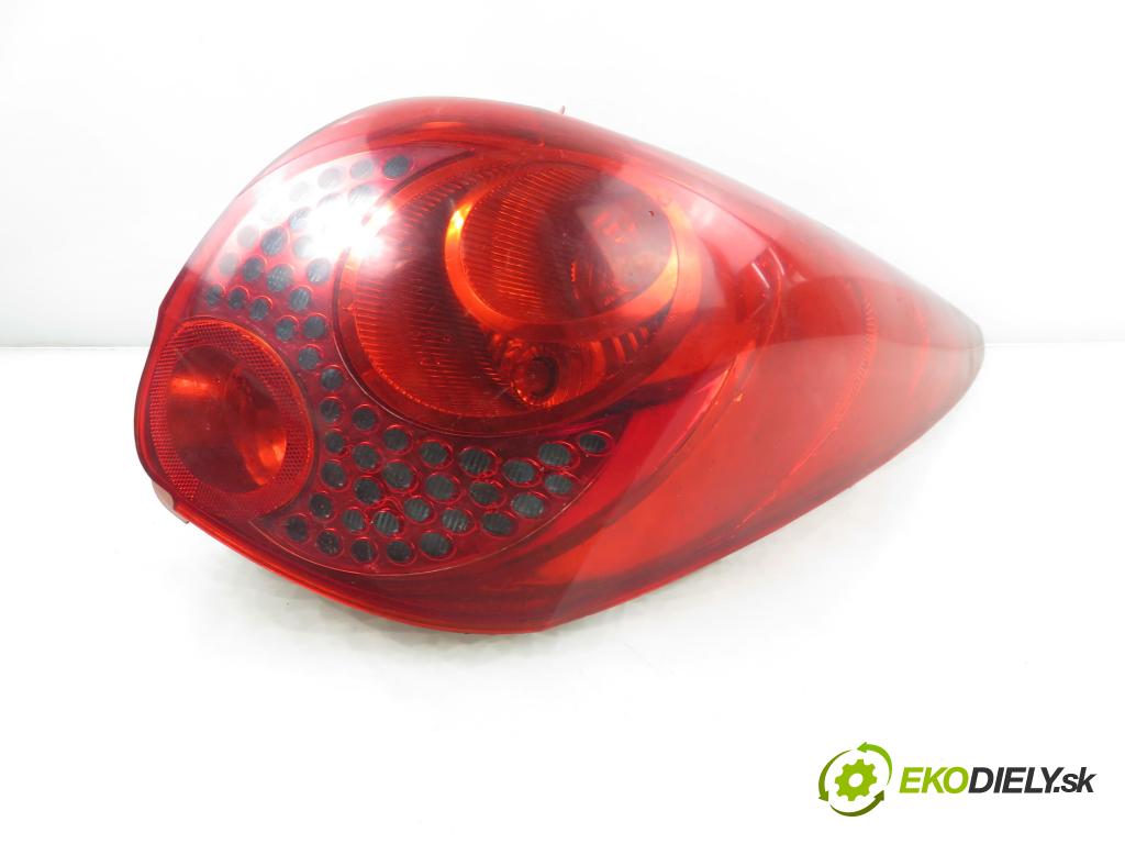 PEUGEOT 207 SW (WK_) KOMBI 2008 70,00 1.4 16V - 8FS (EP3) 1397,00 Svetlo pravé zadné 9680157980 ; VP7PFX13404A