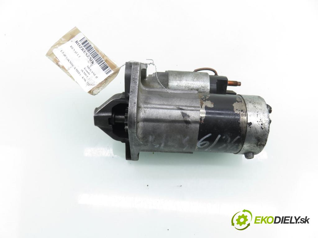 RENAULT MEGANE II Kombi (KM0/1_) KOMBI 2006 78,00 1.5 dCi 106 - K9K 732 1461,00 startér 8200584675 ; M000T87881 (Startér)