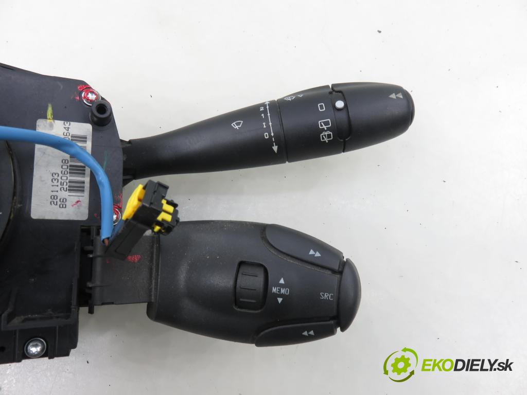 PEUGEOT 207 SW (WK_) KOMBI 2008 70,00 1.4 16V - 8FS (EP3) 1397,00 páčka/prepínač 96657279XT ; 204531