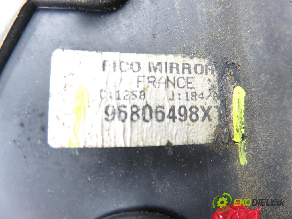 PEUGEOT 207 SW (WK_) KOMBI 2008 70,00 1.4 16V - 8FS (EP3) 1397,00 Spätné zrkadlo LE 96806498XT