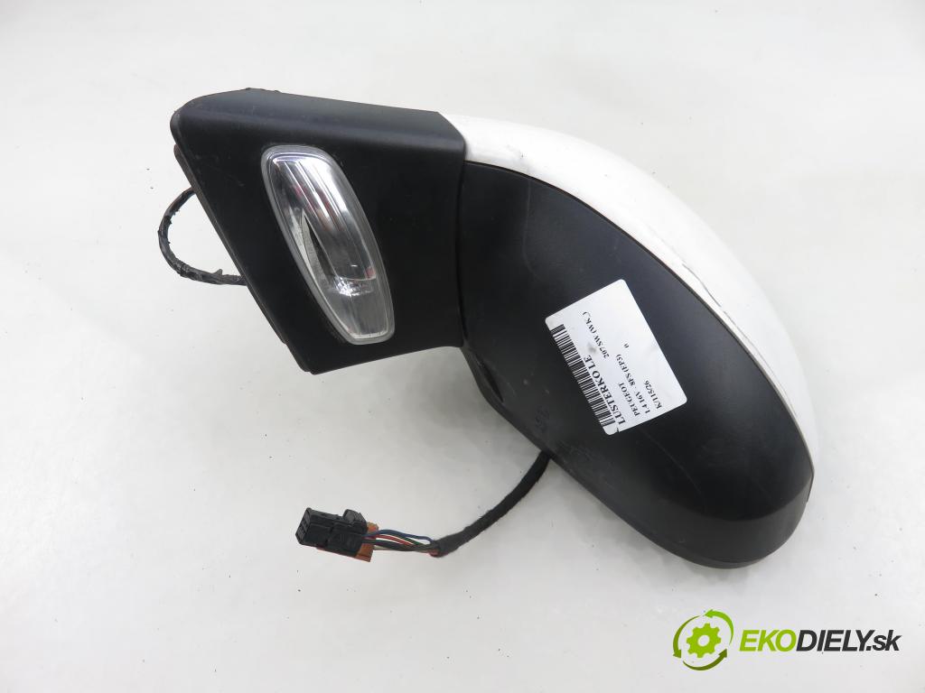 PEUGEOT 207 SW (WK_) KOMBI 2008 70,00 1.4 16V - 8FS (EP3) 1397,00 Spätné zrkadlo LE 96806498XT