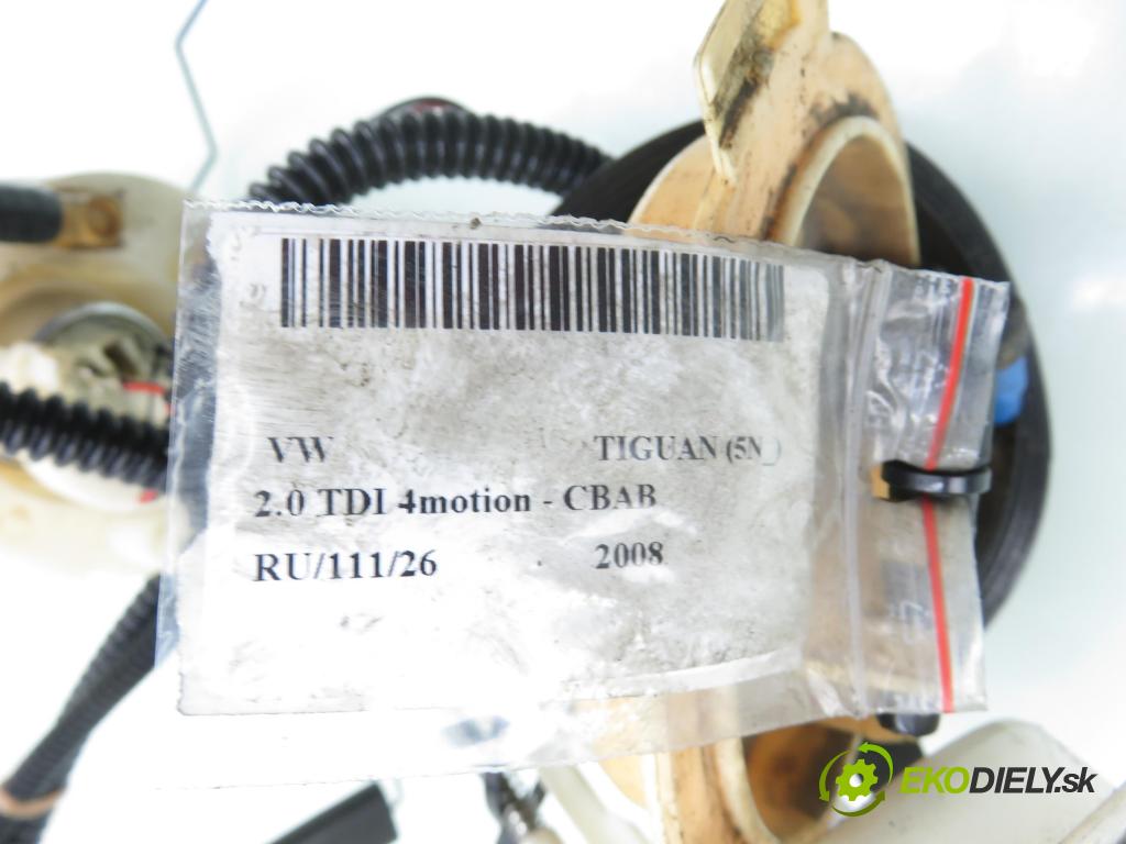 VW TIGUAN (5N_) SUV 2008 103,00 2.0 TDI 4motion - CBAB 1968,00 snímač hladiny paliva 5N0919050E ; 5N0919673J