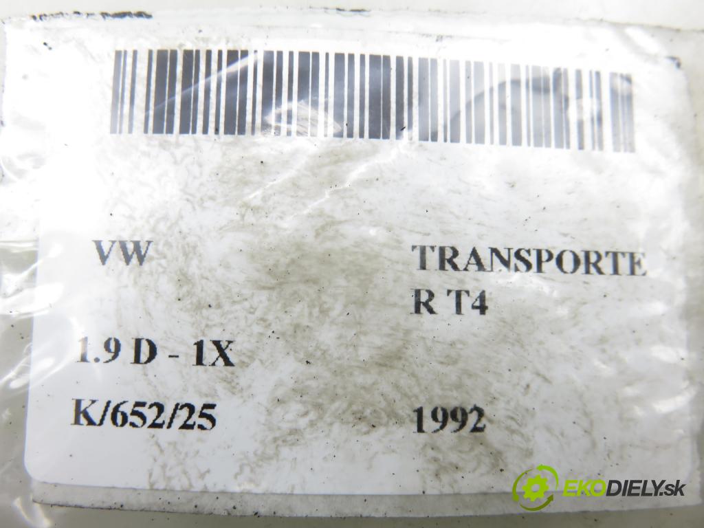 VW TRANSPORTER IV Skrzynia (70XA) FURGON 1992 44,00 1.9 D 60 - 1X 1896,00 rúrka / Rúra servočerpadlo 701422891 ; 701422373