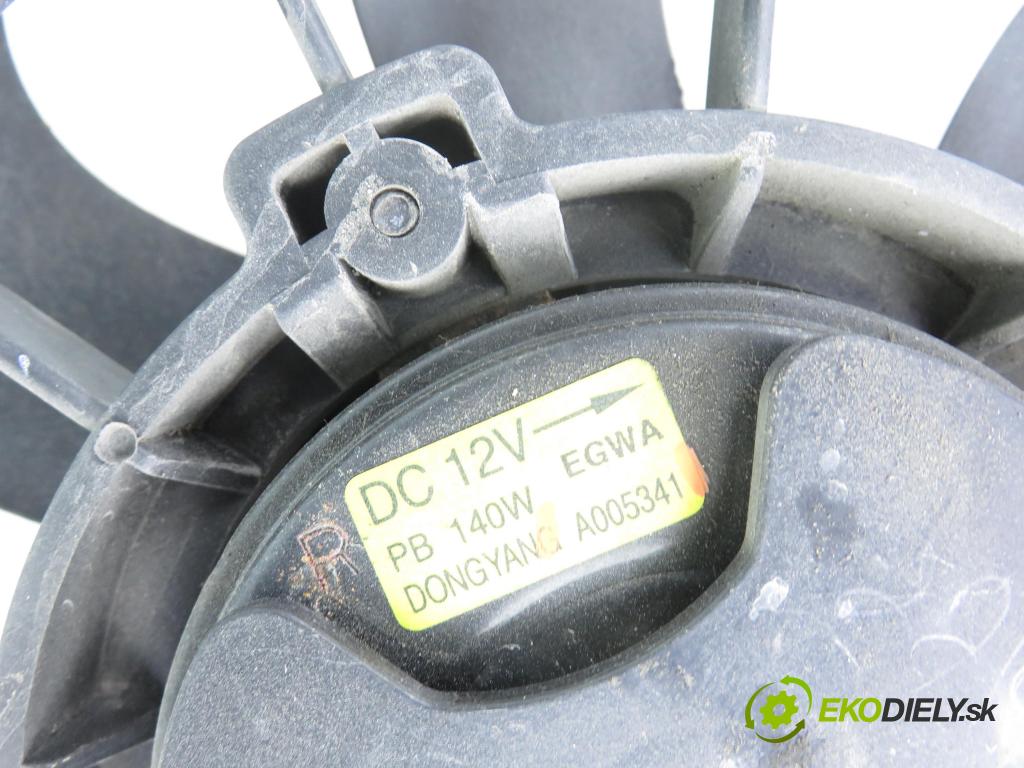HYUNDAI i20 (PB, PBT) HB 2009 57,00 1.2 - G4LA 1248,00 Ventilátor chladič klíma/voda A005341