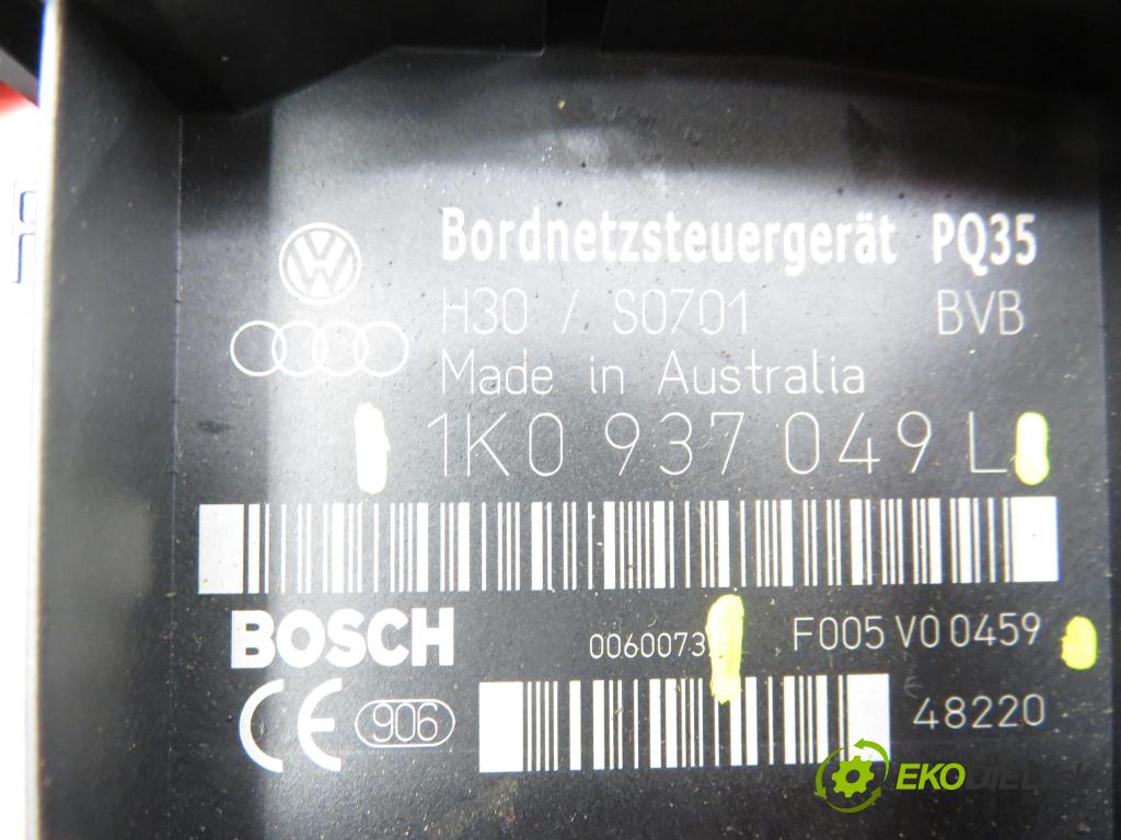 VW GOLF V (1K1) HB 2004 77,00 1.9 TDI PD 105 - BKC 1896,00 MODUL BORDNETZ 1K0937049L ; F005V00459