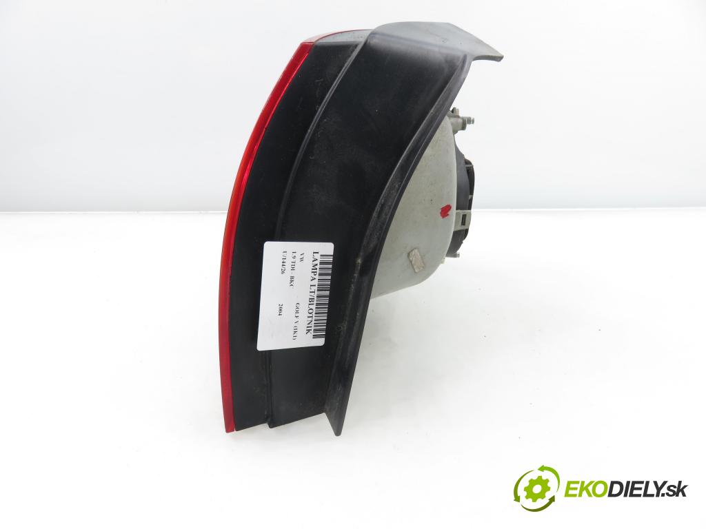 VW GOLF V (1K1) HB 2004 77,00 1.9 TDI PD 105 - BKC 1896,00 Svetlo ľavé zadné 1K6945095P ; 1K6945111P ; 4VFX13405AB