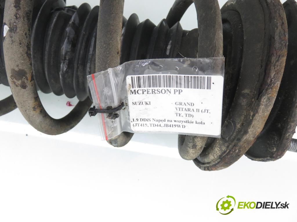 SUZUKI GRAND VITARA II (JT, TE, TD) SUV 2006 95,00 1.9 DDiS 129 4x4 - F9Q 264 1870,00 MCPERSON PP 