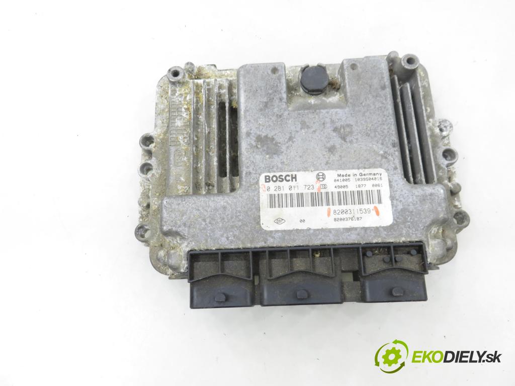 RENAULT ESPACE IV (JK0/1_) VAN 2005 85,00 1.9 dCi 116 - F9Q 820 1870,00 Riadiaca jednotka Motor 0281011723 ; 8200311539