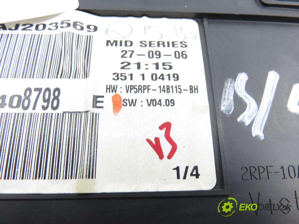 RENAULT MEGANE II Kombi (KM0/1_) KOMBI 2006 78,00 1.5 dCi 106 - K9K 732 1461,00 Prístrojovka elektrický 8200408798E