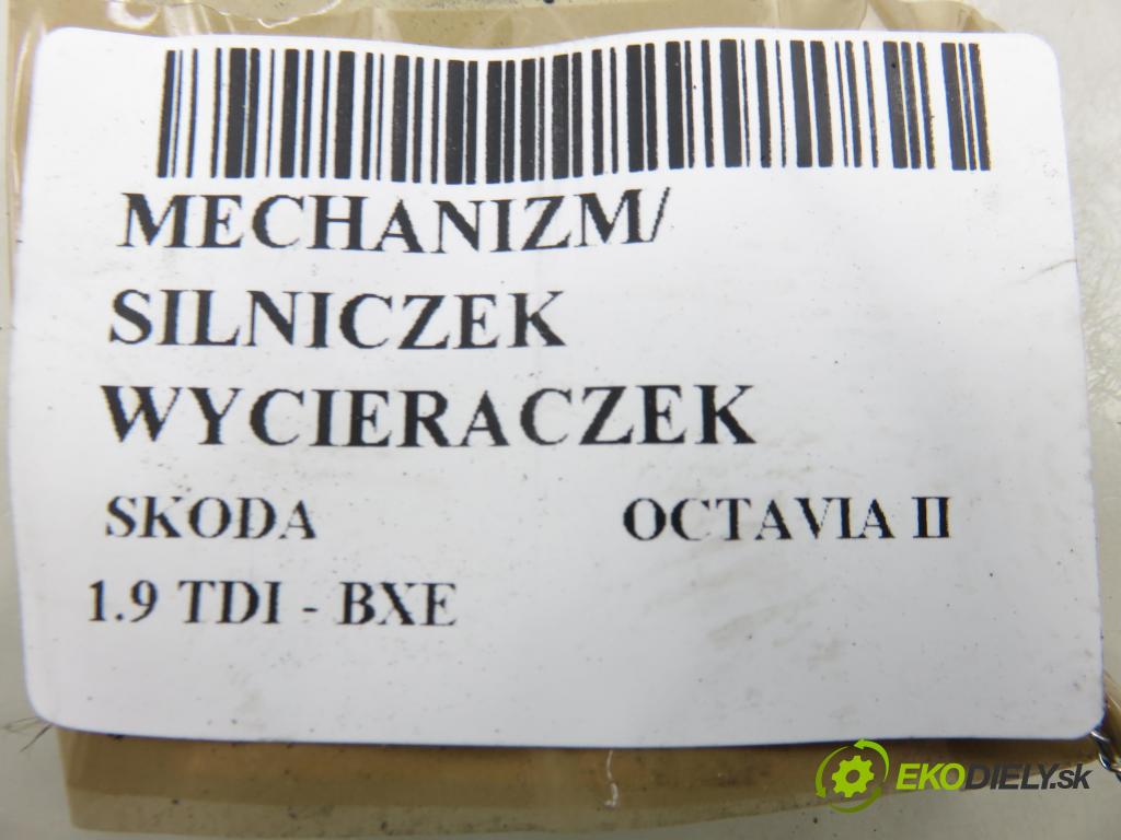 SKODA OCTAVIA II (1Z3) LIFTBACK 2008 77,00 1.9 TDI - BXE 1896,00 Motorček stieračov 1397220580 ; 1Z1955119C ; 3397020950