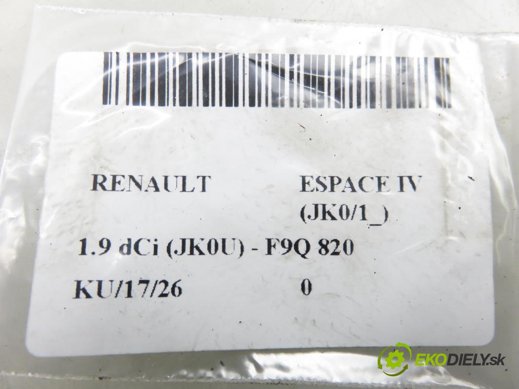 RENAULT ESPACE IV (JK0/1_) VAN 2005 85,00 1.9 dCi 116 - F9Q 820 1870,00 vypínač brzdy MANUÁLNY: 8200048590E