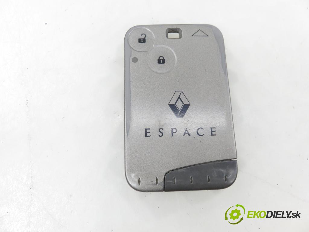 RENAULT ESPACE IV (JK0/1_) VAN 2005 85,00 1.9 dCi 116 - F9Q 820 1870,00 čítač KARTY: 8200224594
