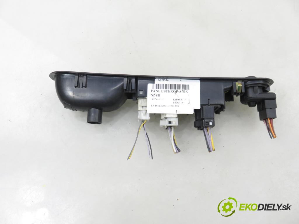 RENAULT ESPACE IV (JK0/1_) VAN 2005 85,00 1.9 dCi 116 - F9Q 820 1870,00 Panel ovládania okien