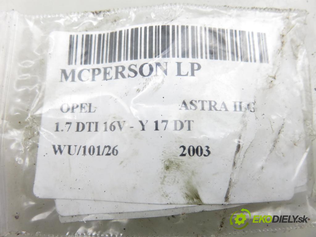 OPEL ASTRA G liftback (T98) HB 2003 55,00 1.7 DTI 16V - Y 17 DT 1686,00 MCPERSON LP