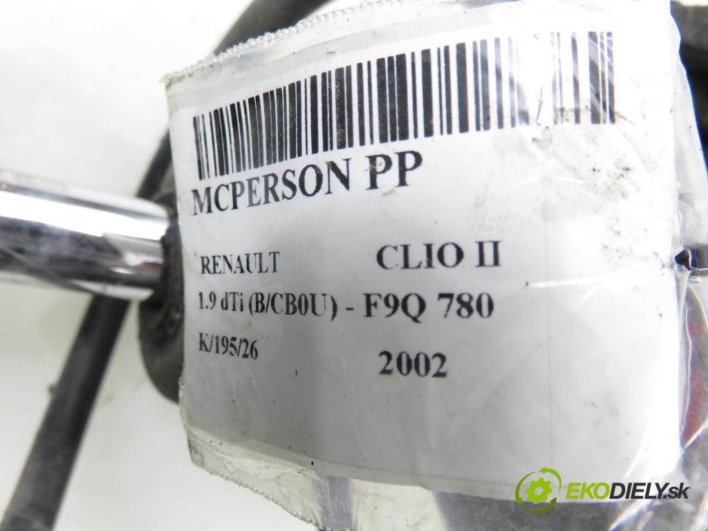 RENAULT CLIO II (BB_, CB_) HB 2002 59,00 1.9 dTi (B/CB0U) - F9Q 780 1870,00 MCPERSON PP