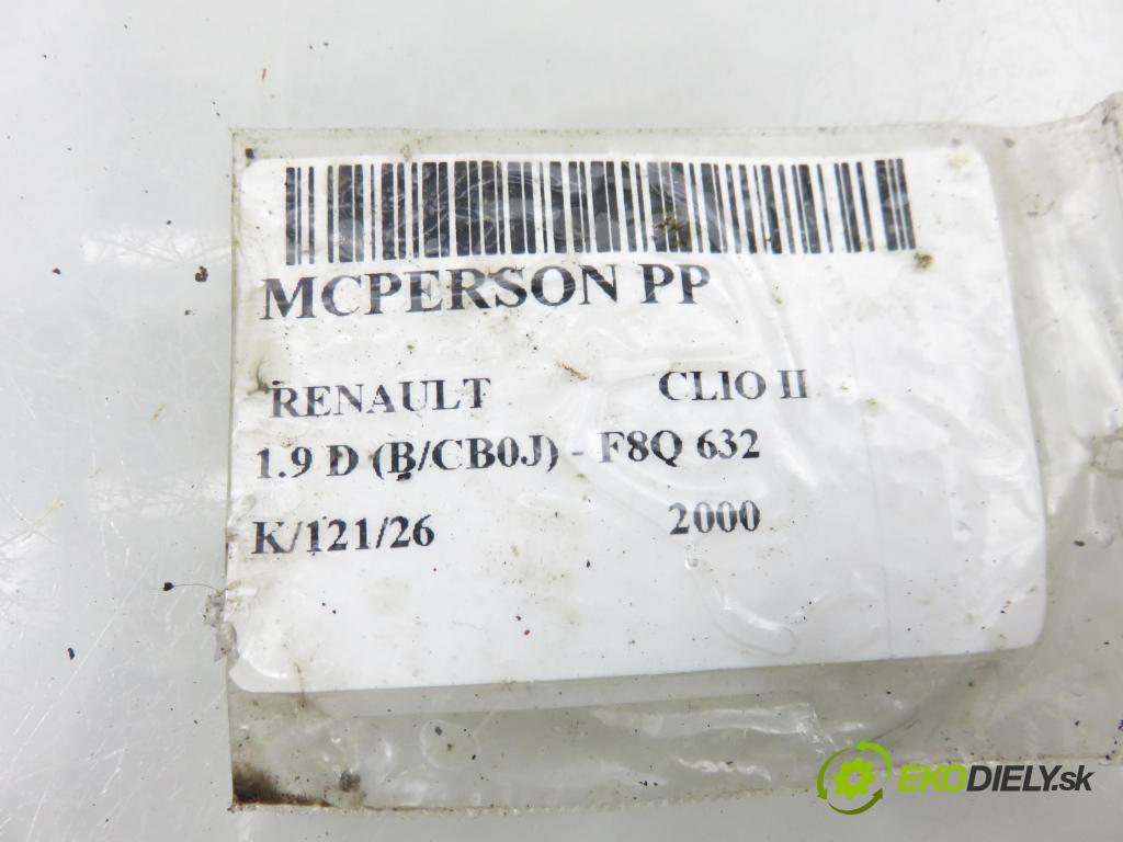 RENAULT CLIO II (BB_, CB_) HB 2000 48,00 1.9 D (B/CB0J) - F8Q 632 1870,00 MCPERSON PP
