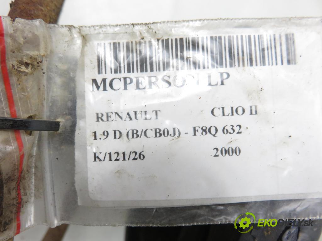 RENAULT CLIO II (BB_, CB_) HB 2000 48,00 1.9 D (B/CB0J) - F8Q 632 1870,00 MCPERSON LP