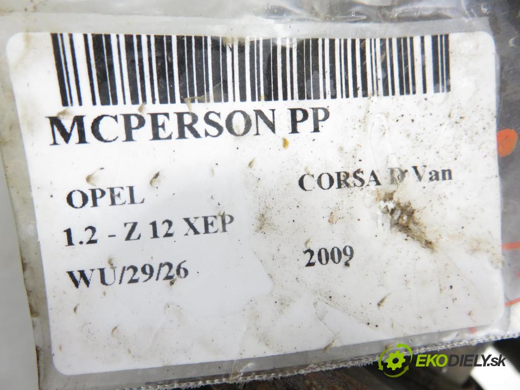 OPEL CORSA D Van HB 2009 0,00 1.2 - Z 12 XEP 1229,00 MCPERSON PP 13214354
