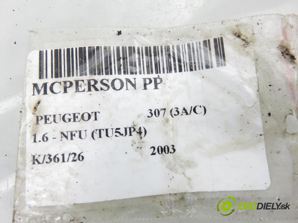 PEUGEOT 307 (3A/C) HB 2003 81,00 1.6 - NFU (TU5JP4) 1587,00 MCPERSON PP