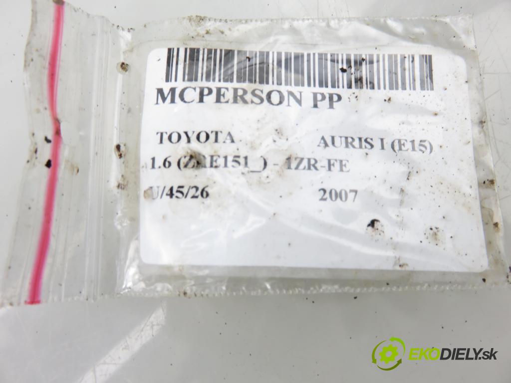 TOYOTA AURIS (_E15_) HB 2007 91,00 1.6 Dual-VVTi 124 - 1ZR-FE 1598,00 MCPERSON PP