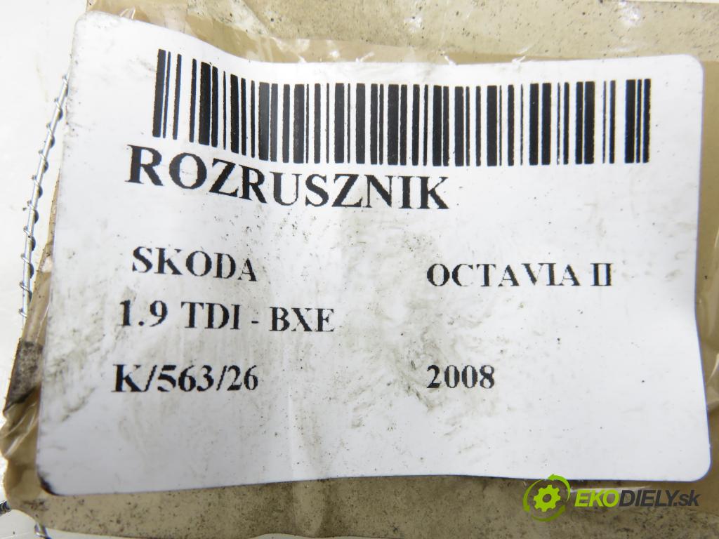 SKODA OCTAVIA II (1Z3) LIFTBACK 2008 77,00 1.9 TDI - BXE 1896,00 Štartér 0001123012 (Štartér)