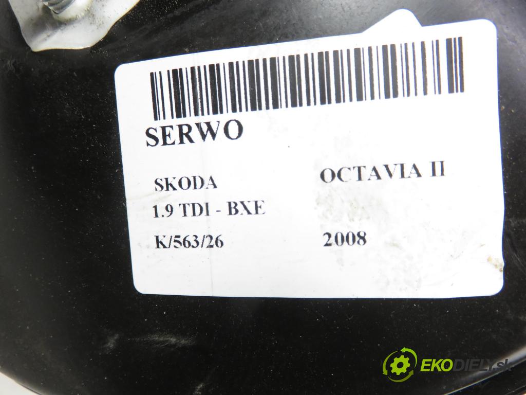 SKODA OCTAVIA II (1Z3) LIFTBACK 2008 77,00 1.9 TDI - BXE 1896,00 posilovač 1K1614105BH (Servočerpadlo)