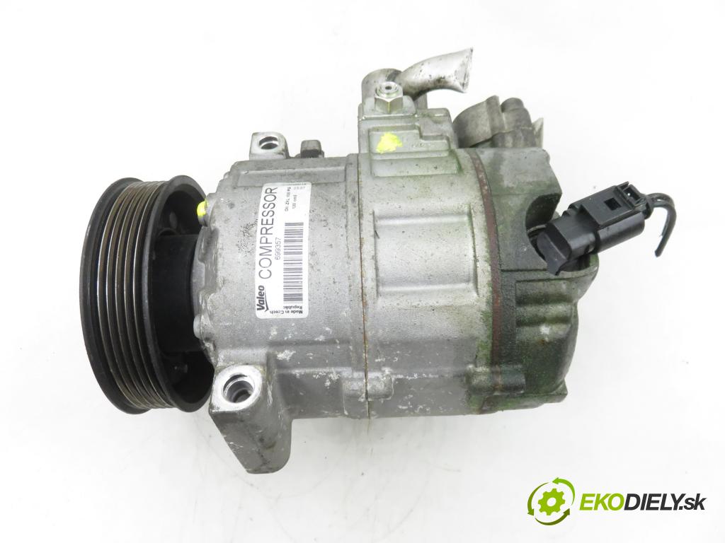 SKODA OCTAVIA II (1Z3) LIFTBACK 2008 77,00 1.9 TDI - BXE 1896,00 KOMPRESOR: klimatizácie 699357 (Kompresor klimatizácie)