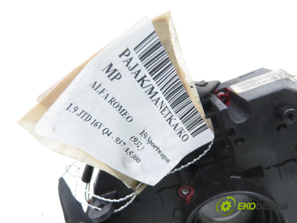 ALFA ROMEO 156 Sportwagon (932_) KOMBI 2004 110,00 1.9 JTD 16V Q4 - 937 A5.000 1910,00 páčka/prepínač 156047960 ; 0265005428
