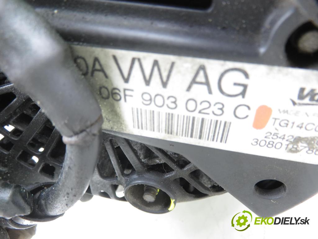 SKODA OCTAVIA II (1Z3) LIFTBACK 2008 77,00 1.9 TDI - BXE 1896,00 Alternátor 06F903023C (Alternátor)
