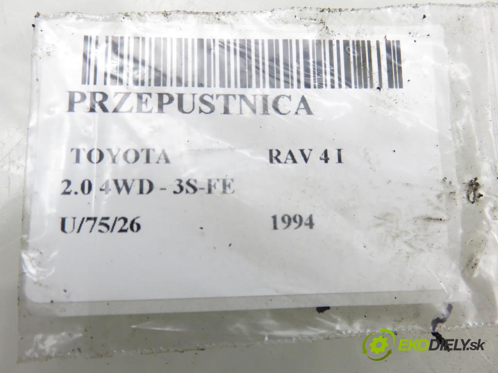 TOYOTA RAV 4 I (_A1_) SUV 1994 95,00 2.0 4WD - 3S-FE 1998,00 Škrtiaca klapka 2227074240 ; 8945222090 (Škrtiaca klapka)