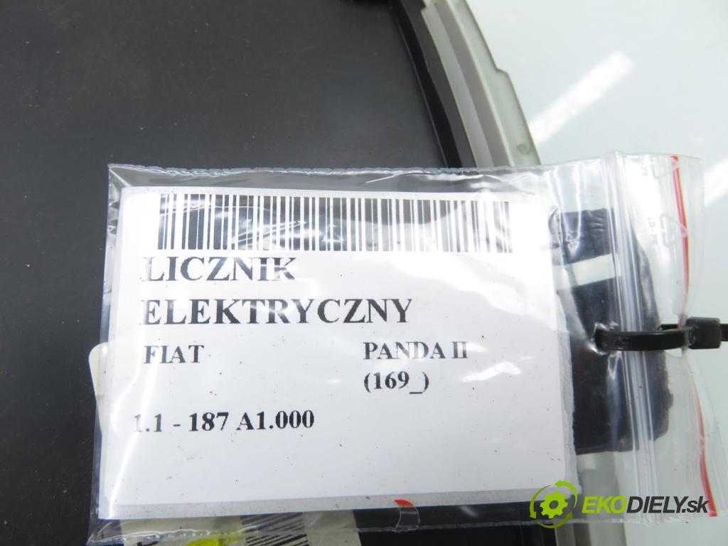 FIAT PANDA (169_) HB 2004 40,00 1.1 54 - 187 A1.000 1108,00 Prístrojovka elektrický 46801541