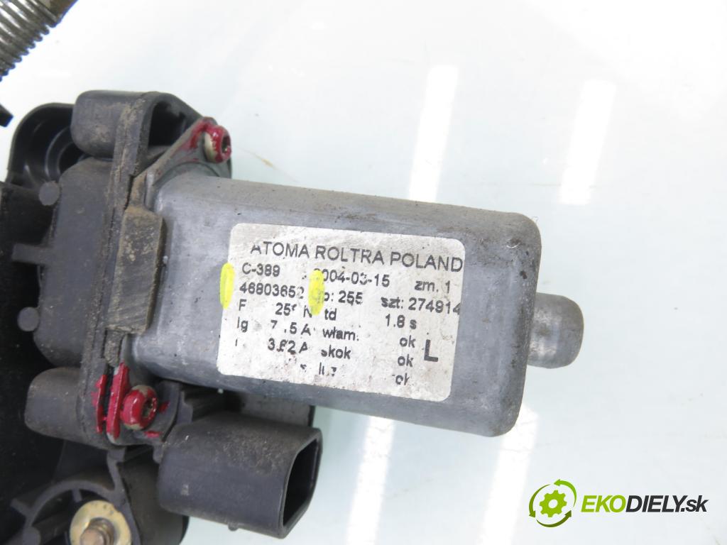 FIAT PANDA (169_) HB 2004 40,00 1.1 54 - 187 A1.000 1108,00 Mechanizmus okien 46803652