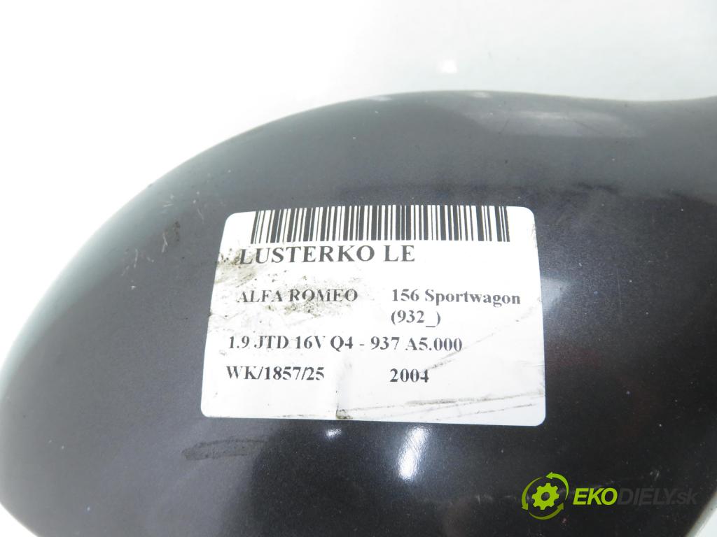 ALFA ROMEO 156 Sportwagon (932_) KOMBI 2004 110,00 1.9 JTD 16V Q4 - 937 A5.000 1910,00 Spätné zrkadlo LE