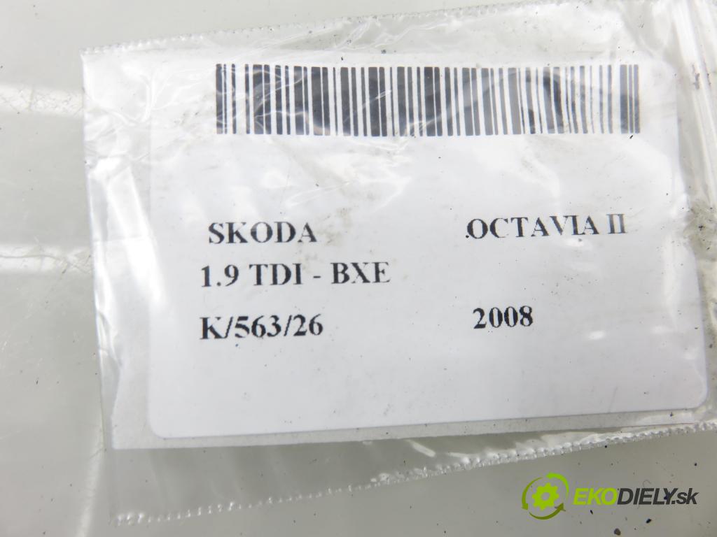 SKODA OCTAVIA II (1Z3) LIFTBACK 2008 77,00 1.9 TDI - BXE 1896,00 Tlmič LT