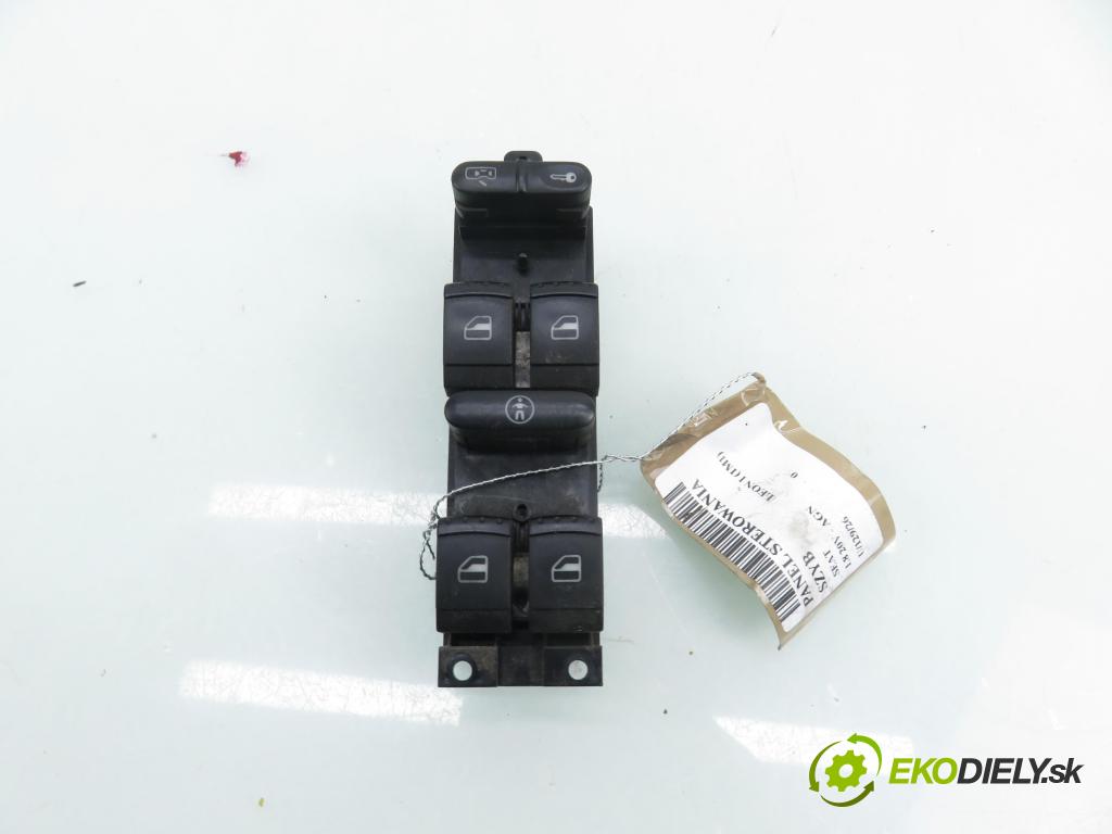 SEAT LEON (1M1) HB 2001 92,00 1.8 20V - AGN 1781,00 Panel ovládania okien 1J4959857B ; F005S00072