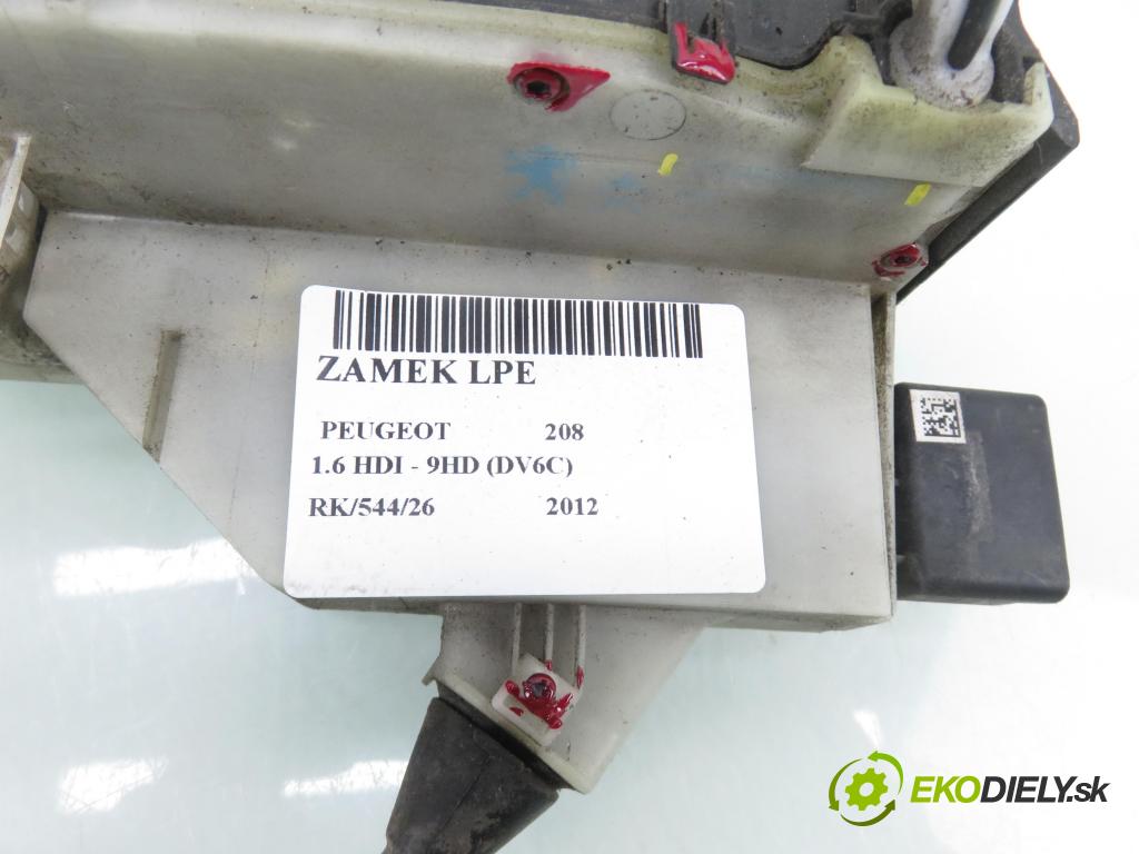 PEUGEOT 208 I (CA_, CC_) HB 2012 84,00 9HD (DV6C) 1560,00 zámok 9688080080