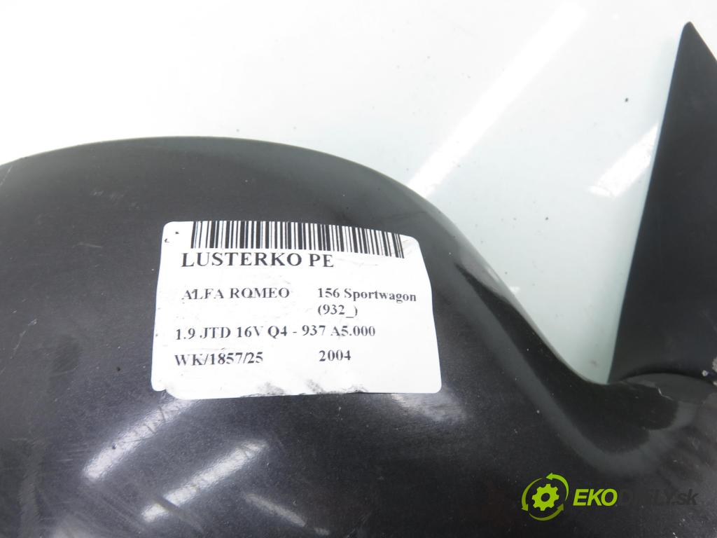 ALFA ROMEO 156 Sportwagon (932_) KOMBI 2004 110,00 1.9 JTD 16V Q4 - 937 A5.000 1910,00 Spätné zrkadlo 