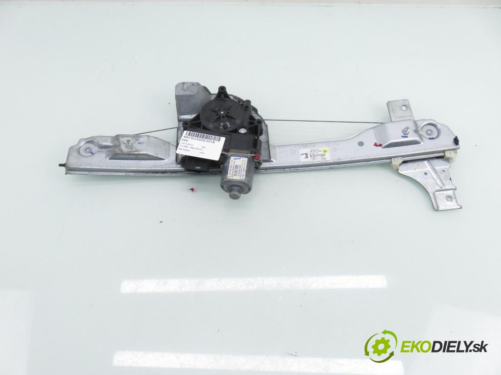 PEUGEOT 208 I (CA_, CC_) HB 2012 84,00 9HD (DV6C) 1560,00 Mechanizmus okien 9673153180 ; 9674254180 ; 0130822696