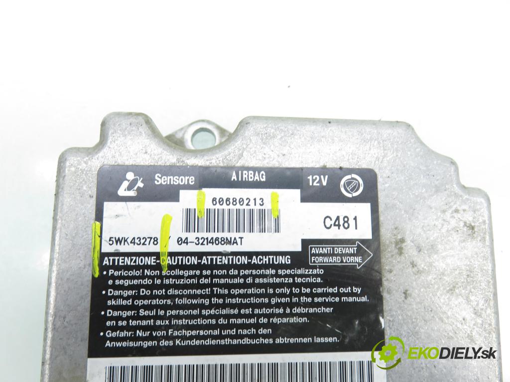 ALFA ROMEO 156 Sportwagon (932_) KOMBI 2004 110,00 1.9 JTD 16V Q4 - 937 A5.000 1910,00 MODUL air BAG 5WK43278 ; 60680213