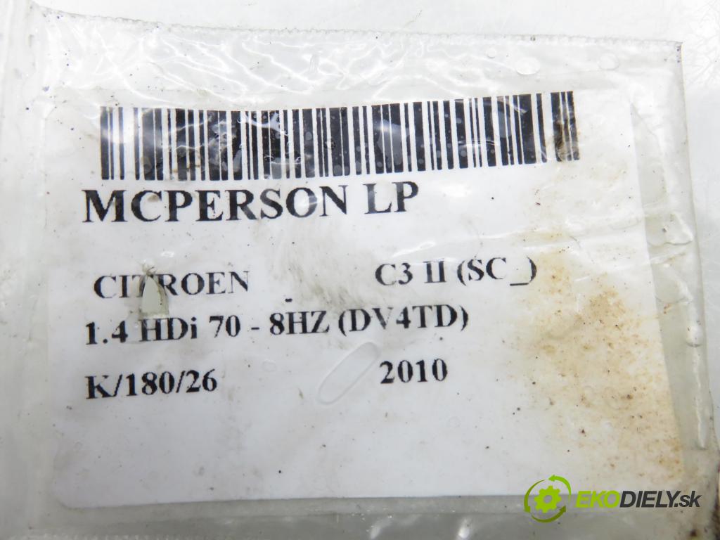 CITROEN C3 II (SC_) HB 2010 50,00 1.4 HDi 8V 70 - 8HZ (DV4TD) 1398,00 MCPERSON LP 