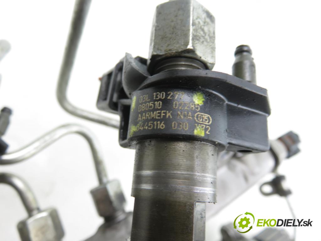 VW TIGUAN (5N_) SUV 2008 103,00 2.0 TDI 4motion - CBAB 1968,00 Pumpa vysokého tlaku 03L130277 ; 0445116030 ; 03L13089