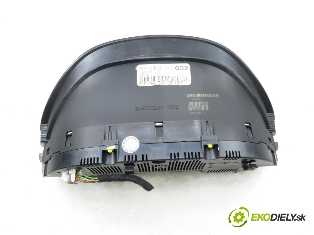 MERCEDES-BENZ KLASA B Sports Tourer (W245) HB 2007 80,00 B 180 CDI 109 - OM 640.940 1991,00 Prístrojovka elektrický 0263643247 ; A1695400948