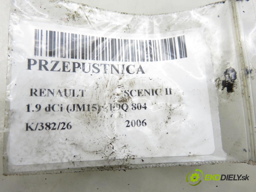 RENAULT SCENIC II (JM0/1_) MINIVAN 2006 96,00 1.9 dCi (JM15) - F9Q 804 1870,00 Škrtiaca klapka 7701062300 ; A2C53107575 ; 5WY9150A (Škrtiaca klapka)