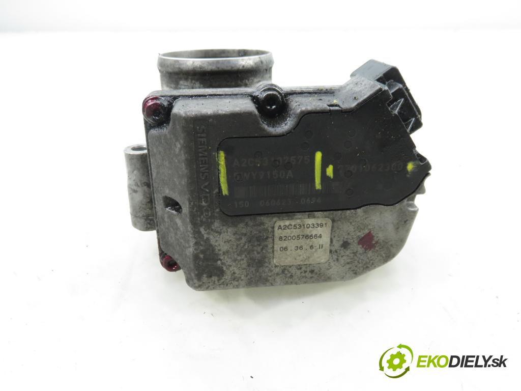RENAULT SCENIC II (JM0/1_) MINIVAN 2006 96,00 1.9 dCi (JM15) - F9Q 804 1870,00 Škrtiaca klapka 7701062300 ; A2C53107575 ; 5WY9150A (Škrtiaca klapka)