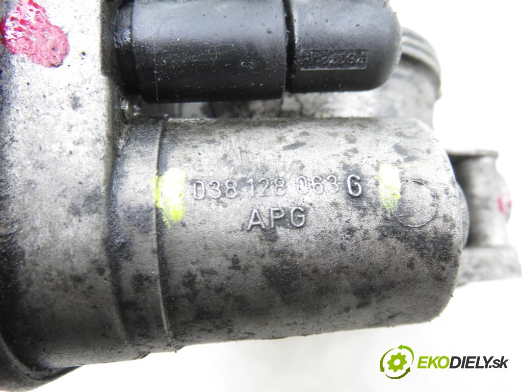 VW GOLF IV (1J1) HB 2003 74,00 1.9 TDI PD 101 - AXR 1896,00 Škrtiaca klapka 038128063G (Škrtiaca klapka)