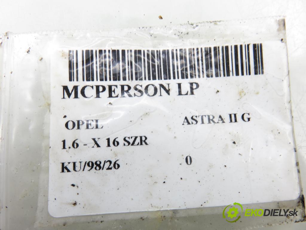 OPEL ASTRA G liftback (T98) HB 1999 55,00 1.6 8V 75 1598,00 MCPERSON LP 
