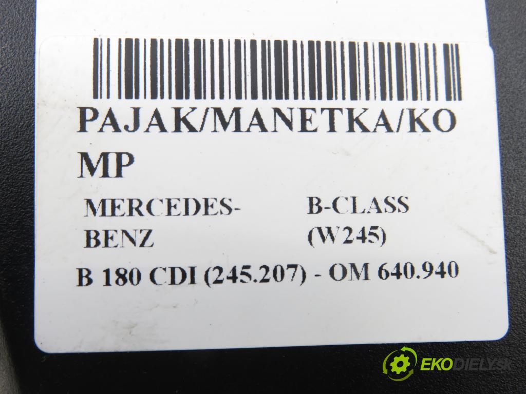 MERCEDES-BENZ KLASA B Sports Tourer (W245) HB 2007 80,00 B 180 CDI 109 - OM 640.940 1991,00 páčka/prepínač A1694640818 ; A1694620223