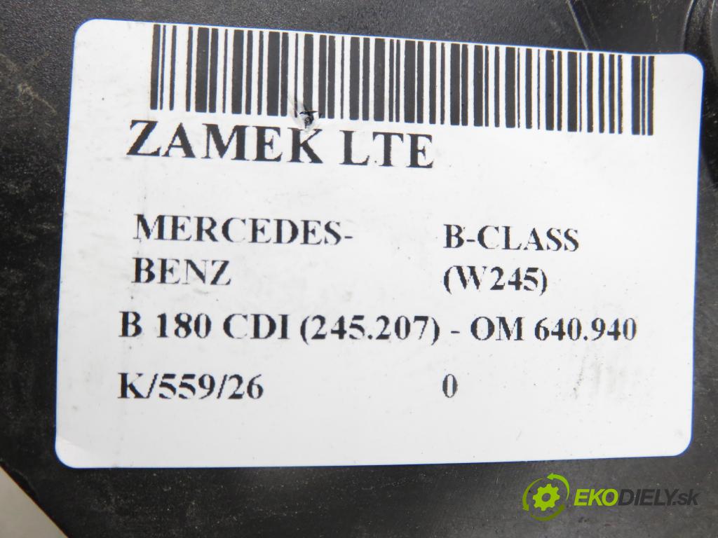 MERCEDES-BENZ KLASA B Sports Tourer (W245) HB 2007 80,00 B 180 CDI 109 - OM 640.940 1991,00 zámok 1697302135Q9