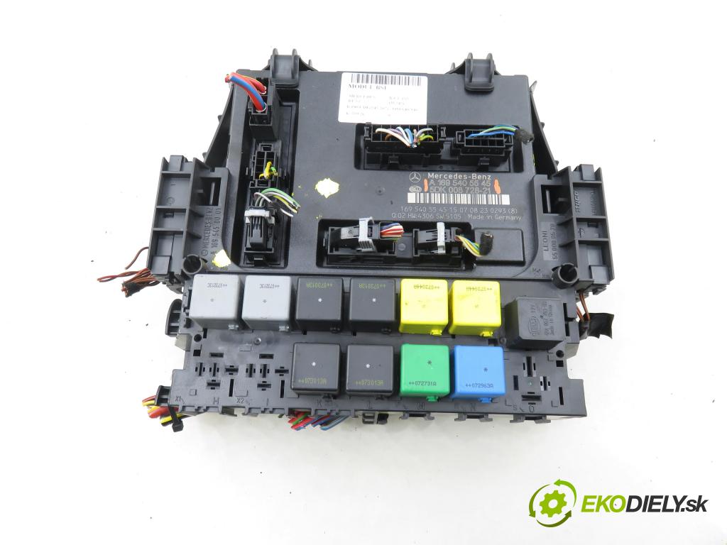 MERCEDES-BENZ KLASA B Sports Tourer (W245) HB 2007 80,00 B 180 CDI 109 - OM 640.940 1991,00 MODUL BSI A1695405545 ; 5DK00872821